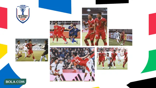 Kolase - Foto Timnas Indonesia di Piala AFF