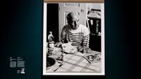 Potret diri Pablo Picasso. (dok. May JAMES / AFP)