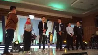 Ini 5 pemenang favorit News Presenter EGTC 2018 di Bandung. (Liputan6.com/Huyogo Simbolon)