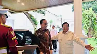 Presiden Prabowo Subianto mengundang Presiden ketujuh RI Joko Widodo atau Jokowi untuk berbuka puasa bersama di Istana Kepresidenan Jakarta, Rabu (26/3/2025). (Foto: Biro Pers Sekretariat Presiden).