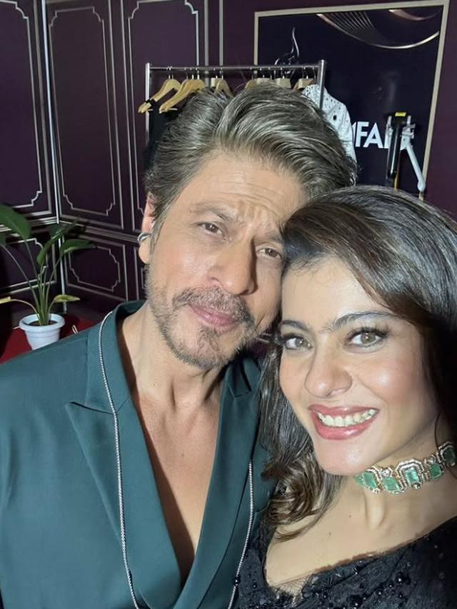 Shah Rukh Khan - Kajol. (Instagram/ kajol)