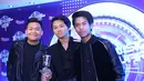 CJR didapuk menjadi nominasi pemenang boy band paling ngetop  versi SCTV Music Awards 2016. (Nurwahyunan/Bintang.com)