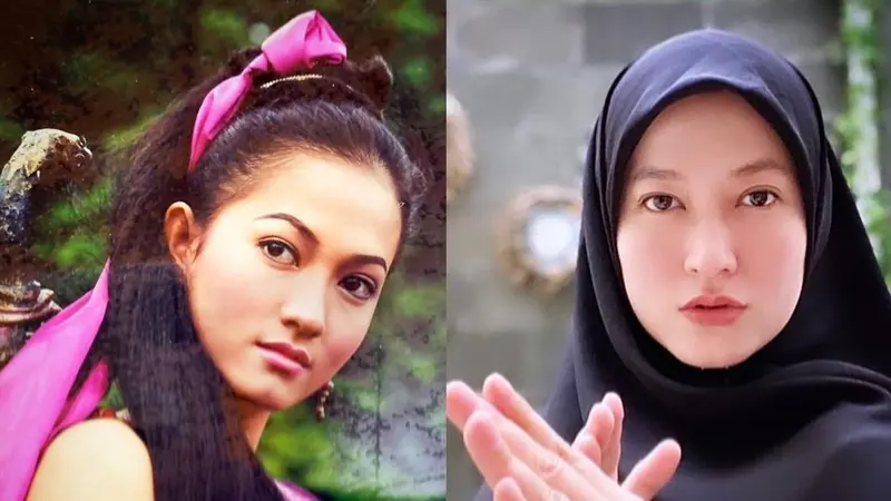 Potret 6 Pemain Drama Kolosal Angling Dharma yang Mantap Berhijab, Memesona