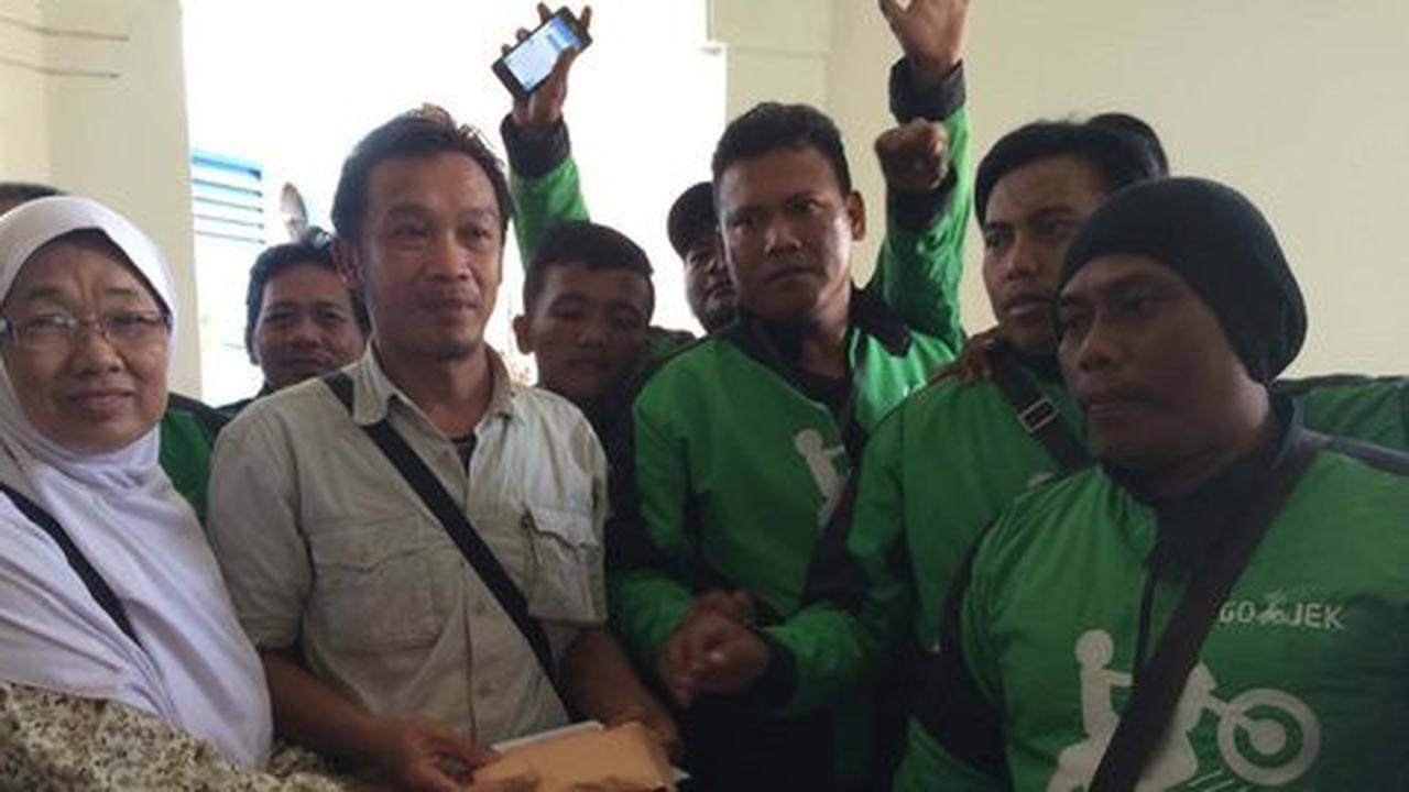 Solidaritas GO-JEK galang dana buat anak korban kecelakaan Kopaja