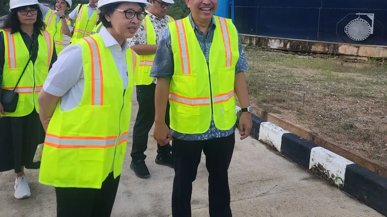 PT Indonesia Infrastructure Finance (IIF) bersama Asian Development Bank (ADB) menggelar kunjungan lapangan