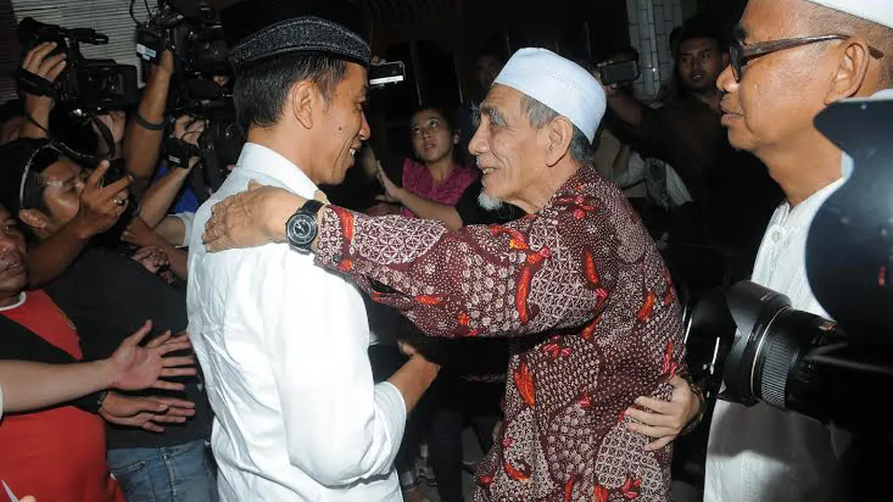 Jokowi Gagal Dapatkan Restu Mbah Moen