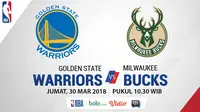 Golden State Warriors Vs Milwaukee Bucks (Bola.com/Adreanus Titus)
