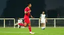 Bek tengah Timnas Indonesia U-23, Komang Teguh mencetak gol pada menit ke-32 untuk menyamakan kedudukan menjadi 1-1. (Dok. PSSI)
