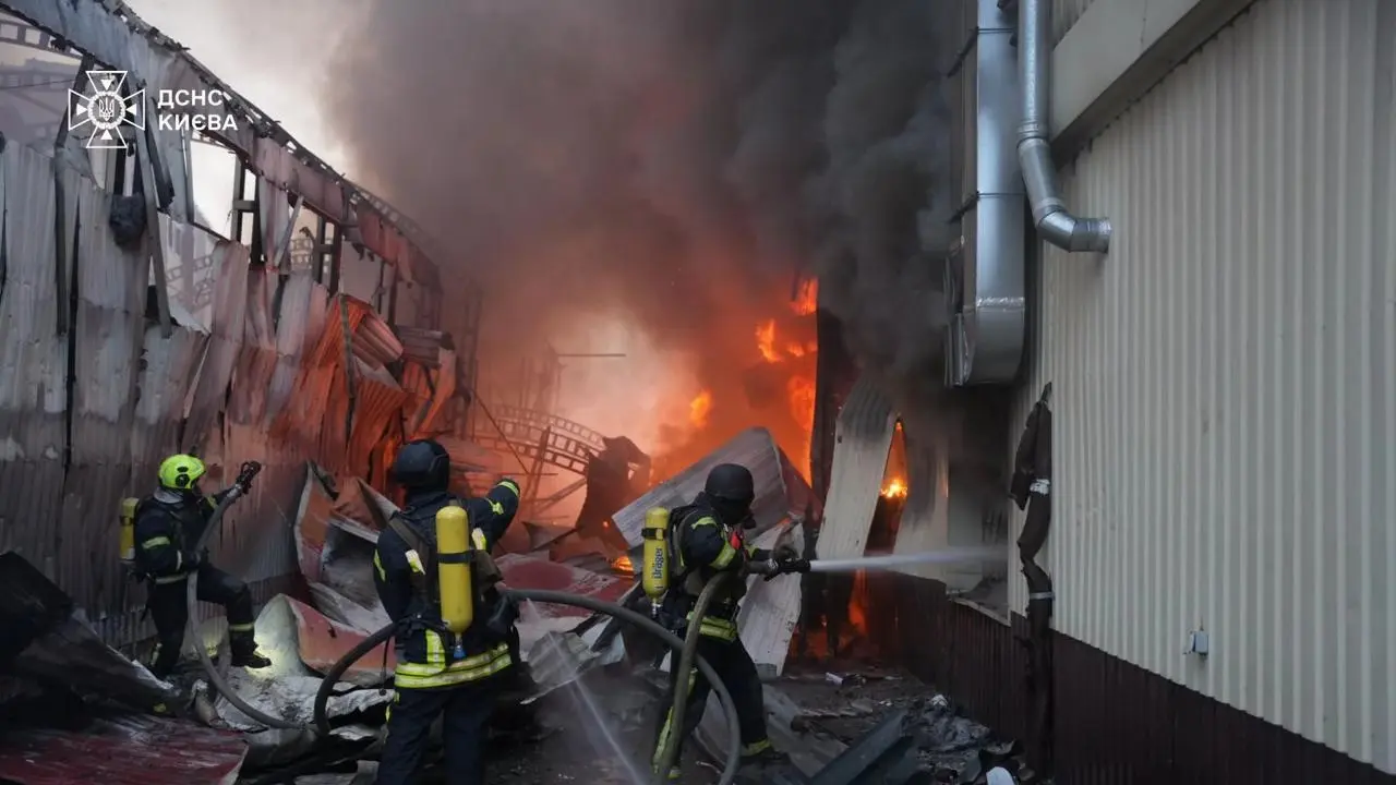 Serangan Rusia ke Ukraina. (State Emergency Service of Ukraine)
