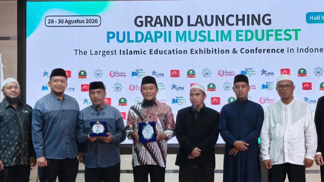 Perkumpulan Lembaga Dakwah dan Pendidikan Islam Indonesia (PULDAPII) bersama LIMA Events menggelar grand launching PULDAPII Muslim EduFest di Pondok Pesantren Al Binaa Islamic Boarding School, Bekasi, Rabu (3/6) (Istimewa)