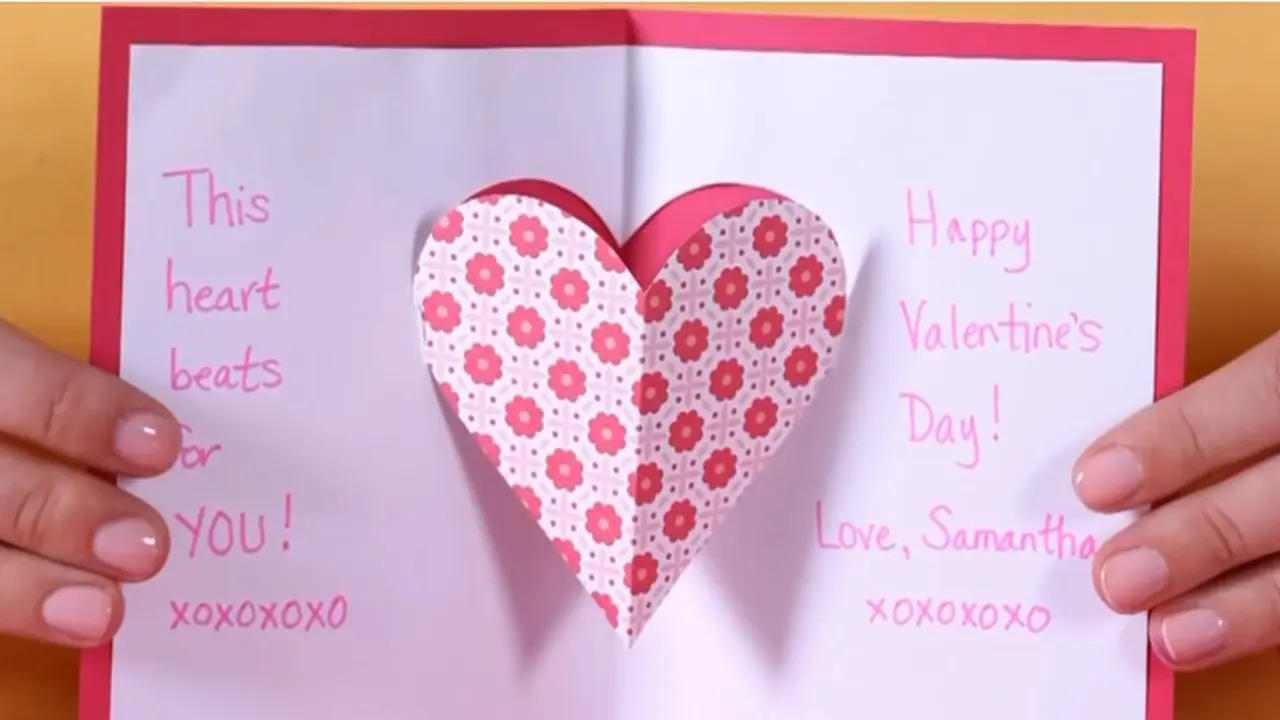 Kartu ucapan Valentine. (YouTube)