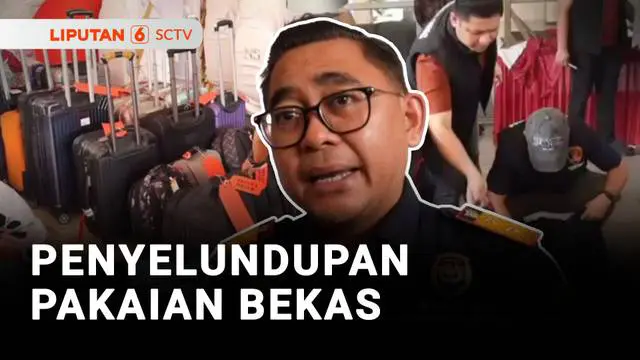 Penyelundupan Pakaian Bekas