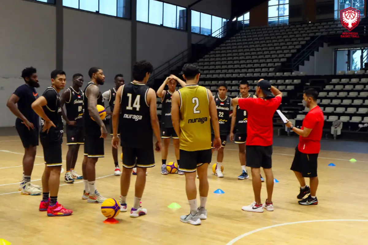 Timnas Bola Basket 3x3 Indonesia Putra