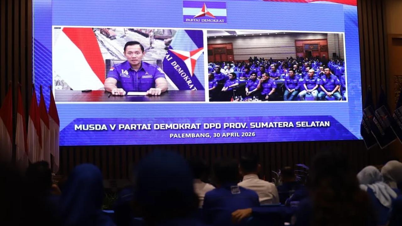 FOTO: AHY Tekankan Konsolidasi Partai Jadi Kunci Kemenangan