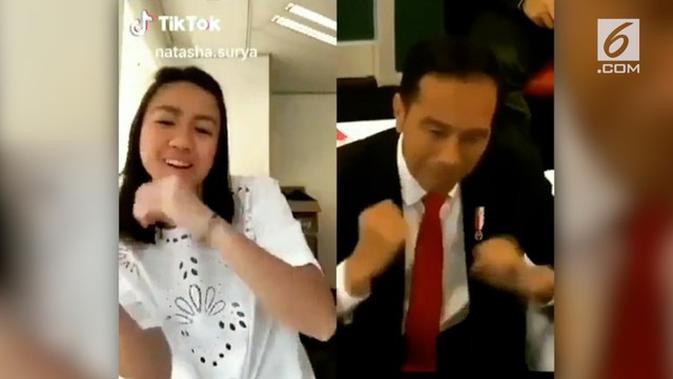 VIDEO: Goyang Dayung Jokowi Jadi 'Virus' di Tiktok 