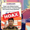 Cek Fakta: Hoaks Artikel Jokowi Serukan untuk Menggulingkan Presiden Prabowo