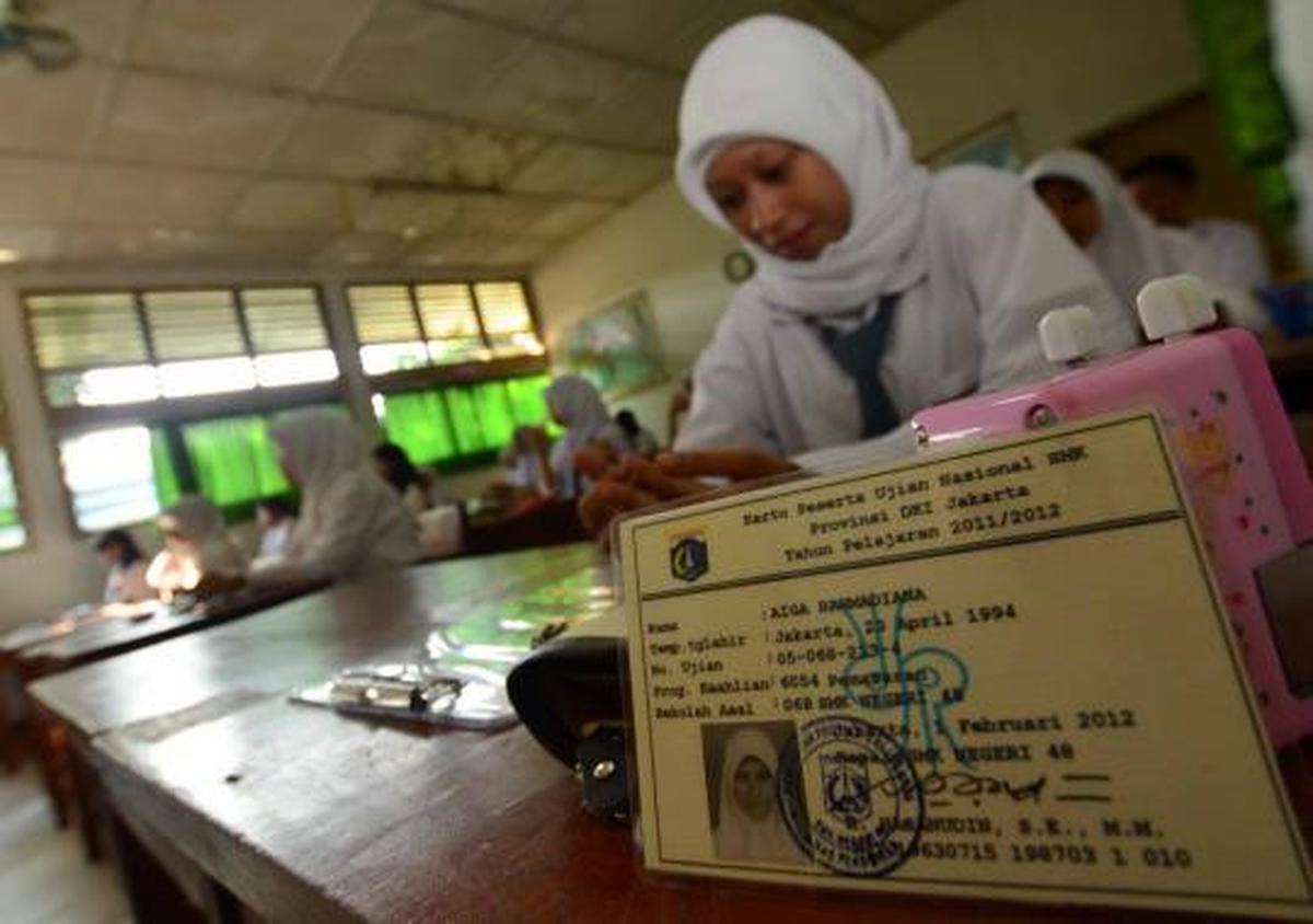Doa iringi hari pertama ujian nasional 