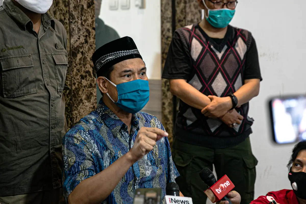 FOTO: FPI Bantah Tudingan Penyerangan Terhadap Polisi