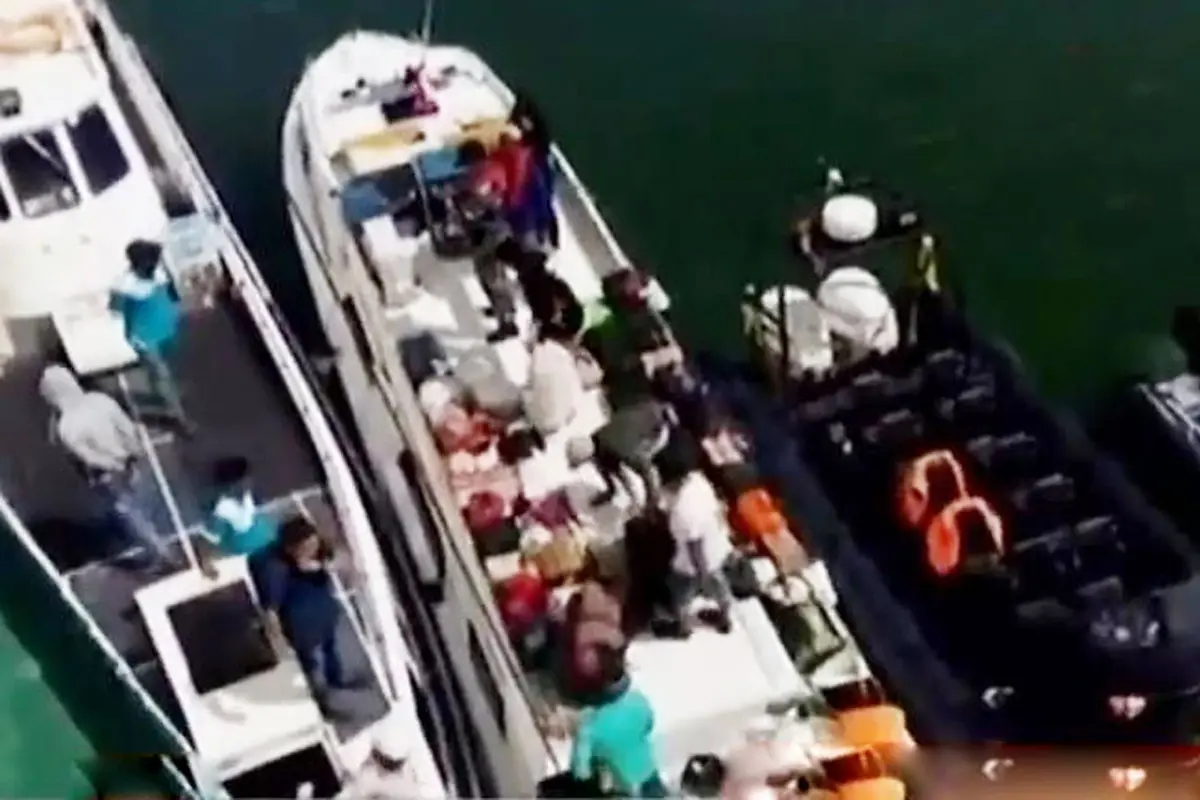 VIDEO: 138 Penumpang KM Lambelu Tiba Selamat di Pelabuhan Nunukan