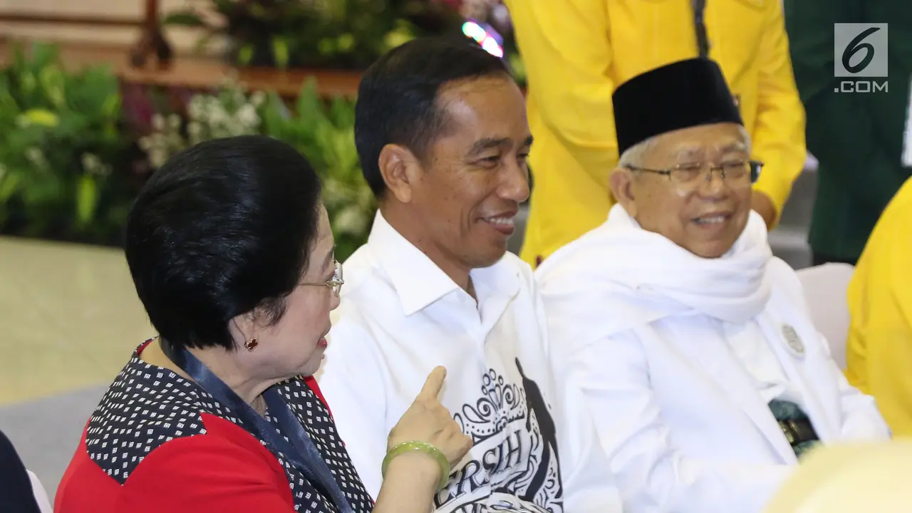Jokowi-Maruf Amin Daftar Capres Pilpres 2019