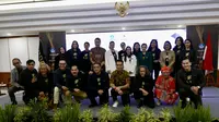 PARFI 56 mengukuhkan pengurus besar masa bakti 2022-2027.