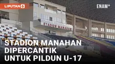 Jelang Piala Dunia U-17, Stadion Manahan Terus Dipercantik