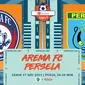 Shopee Liga 1 Arema FC Vs Persela Lamongan (Bola.com/Adreanus Titus)