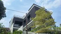 Kondisi Lantai 4 Rumah Anggota BPK Haerul Saleh, Ruang Kerja Terbakar
