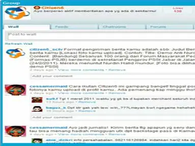 Caranya gampang banget, kamu tinggal bergabung di Group citizen6 dan kirimkan berita apa saja yang sedang 'hot' di sekitar kamu di fitur forum. Buat kamu yang belum mempunyai account di mig33, buruan daftar dan download aplikasinya di m.mig33.com (Pengiri