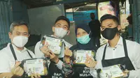 BAZNAS Gelar Dapur Kuliner Nusantara dan Buka Bersama Anak Yatim.