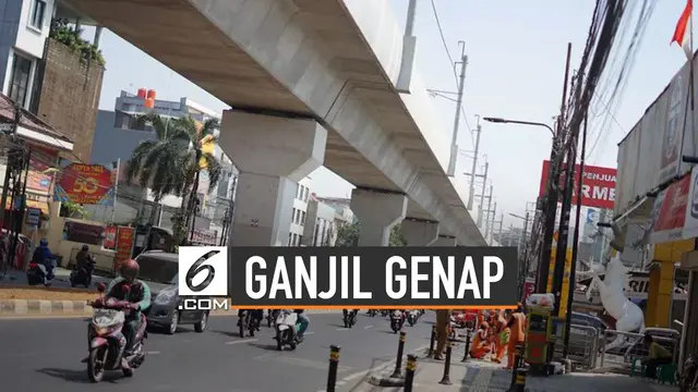 Pemprov DKI resmi berlakukan perluasan sistem ganjil-genap di beberapa ruas jalan.