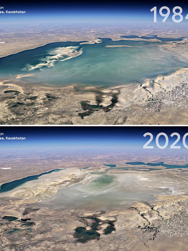 8 Potret Google Earth Ini Tunjukkan Perubahan yang Dilakukan Manusia pada Bumi