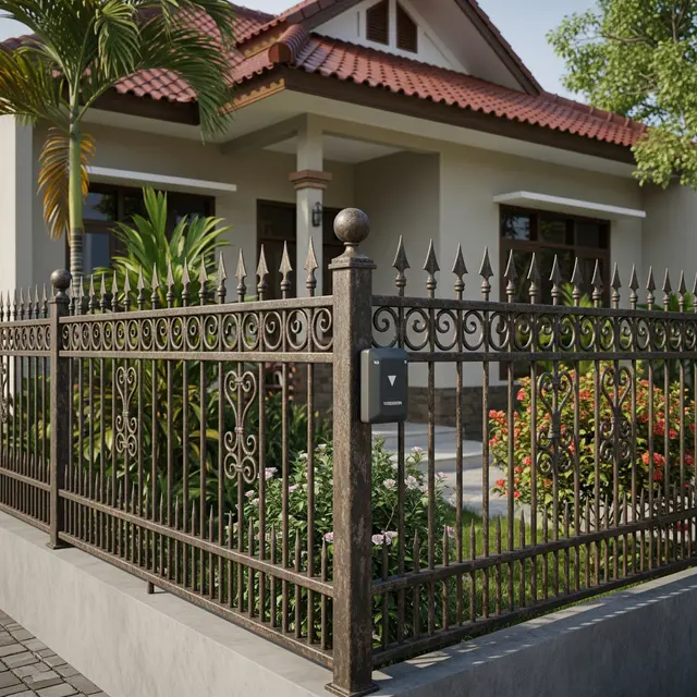9 Desain Pagar Rumah dengan Sensor Gerak Hewan Pengganggu, Solusi Lindungi Properti