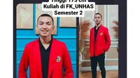 Fikki Dermawan Mahasiswa Fakultas Kedokteran Unhas dilaporkan hilang (Liputan6.com/Fauzan)