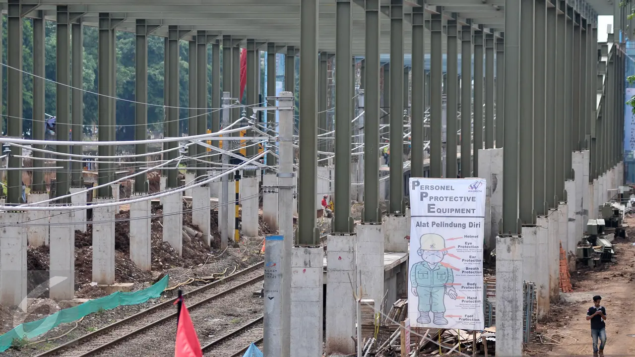 Pembangunan Kereta Api Bandara di Dukuh Atas Dikebut