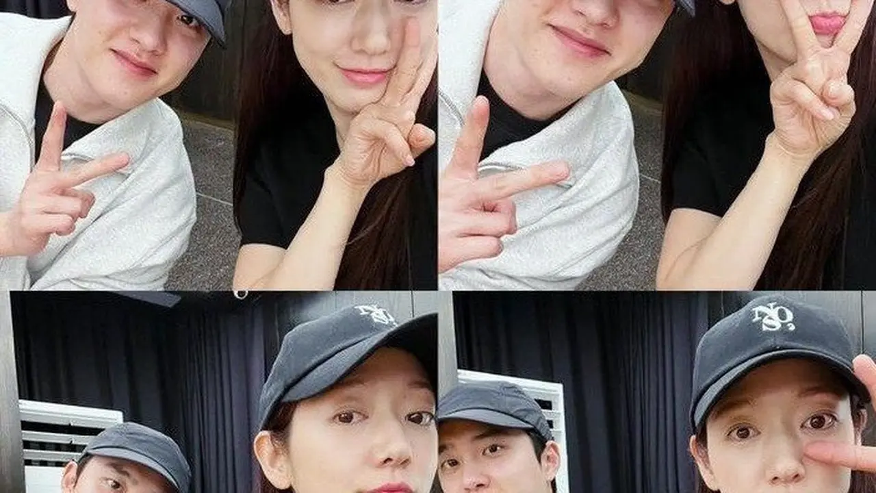 D.O. EXO dan Park Shin Hye