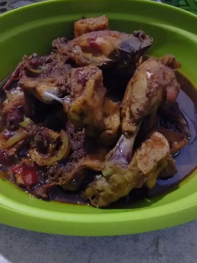 Ayam Kecap Bawang Bombay