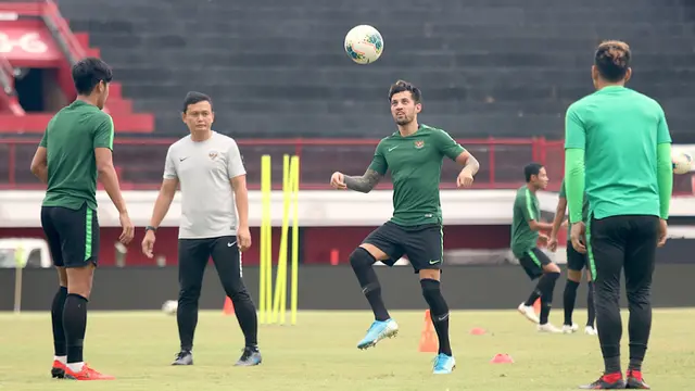 Latihan Timnas Indonesia