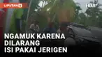 Bapak-bapak Ngamuk Gegara Dilarang Isi Bensin Pakai Jerigen