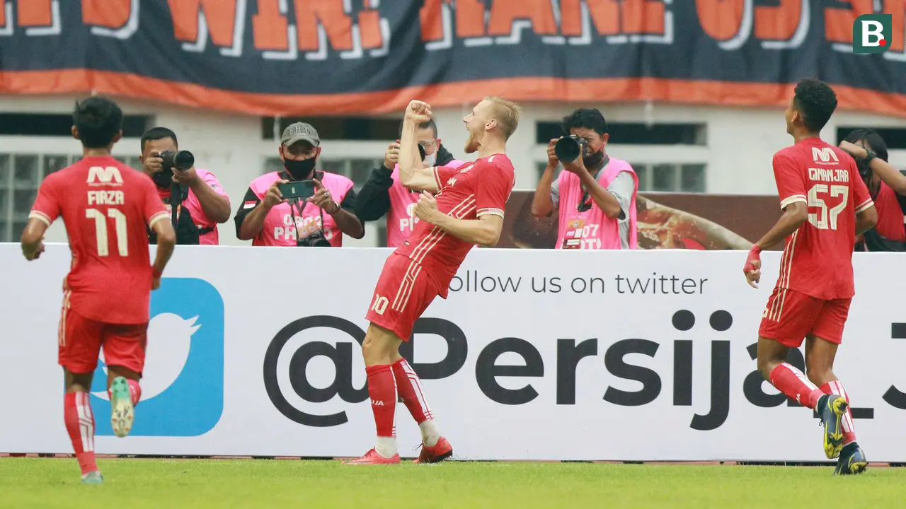 Foto: Mantap! Seluruh Pemain Asing Cetak Gol, Persija Jakarta Gasak Rans Nusantara FC di Laga Uji Coba Jelang BRI Liga 1 2022 / 2023