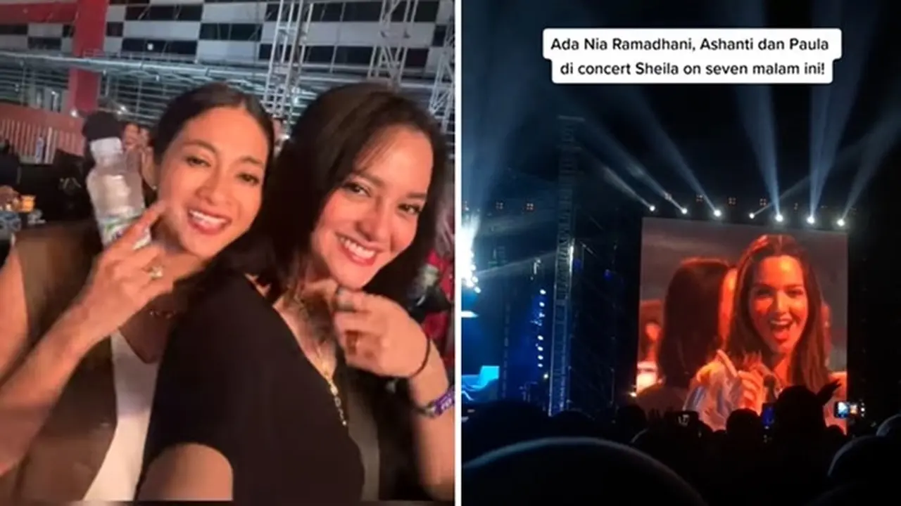 10 Potret Artis Hadir di Konser Sheila On 7 "Tunggu Aku di Jakarta", Seru Banget