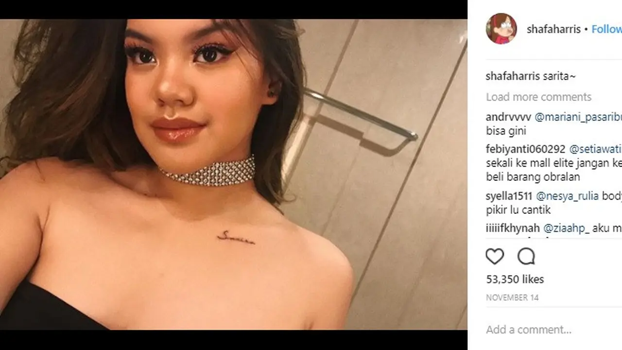 Intip Fakta di Balik Keahlian Makeup Shafa Harris