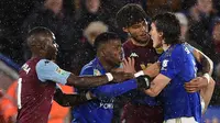 Hasil Semifinal Piala Liga Inggris: Leicester City Imbang Kontra Aston Villa