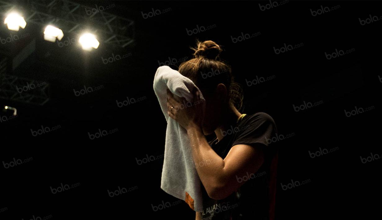 Meski belum mampu menorehkan prestasi istimewa namun Gronya Somerville sudah menjadi andalan Australia di usia mudanya. Dirinya menjadi pilihan utama pada ajang Uber Cup dan juga Piala Sudirman. (Bola.com/Vitalis Yogi Trisna)