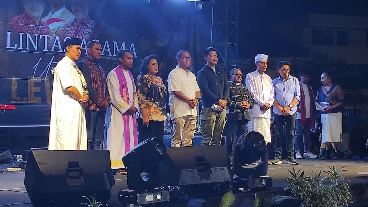 Kaesang Hadiri Doa Lintas Agama Untuk Gunung Lewotobi Laki-Laki di Kupang