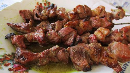 Sepiring sate klatak Jogja (Wikimedia Commons)