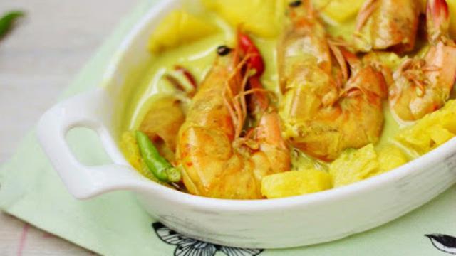 Menu Maksi Udang Santan Nanas Simpel Namun Sedap Di Lidah Citizen6 Liputan6 Com