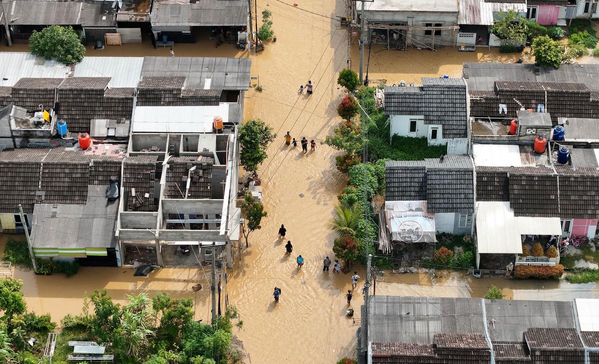 Ribuan Rumah di Parung Panjang Terencam Banjir Luapan Kali Cimanceuri