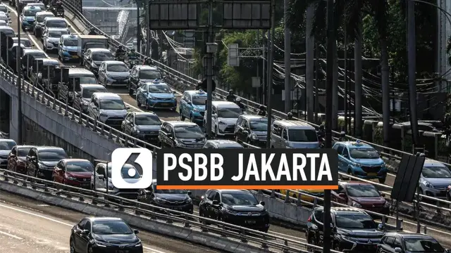 VIDEO: Penampakan Kemacetan Jakarta di Tengah Pandemi