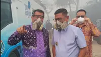 Perintah Tegas Gubernur Andra Soni Usai Tinjau Kebakaran TPA Jatiwaringin